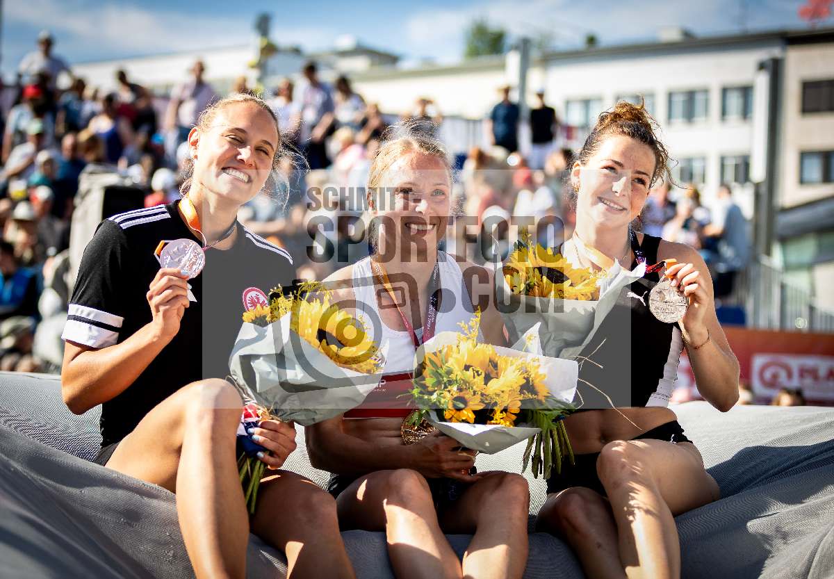 Deutsche Leichtathletik-Meisterschaften Stabhochsprung Frauen; Hannover, 24.07.2026