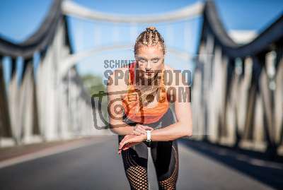 Fotoshooting mit Leichtathletin Svenja Sommer; Darmstadt, 01.06.2020