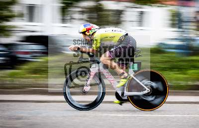 Profi-Triathlet Sebastian Kienle bestreitet letztes Rennen seiner Karriere in Deutschland; Viernheim, 27.08.2023